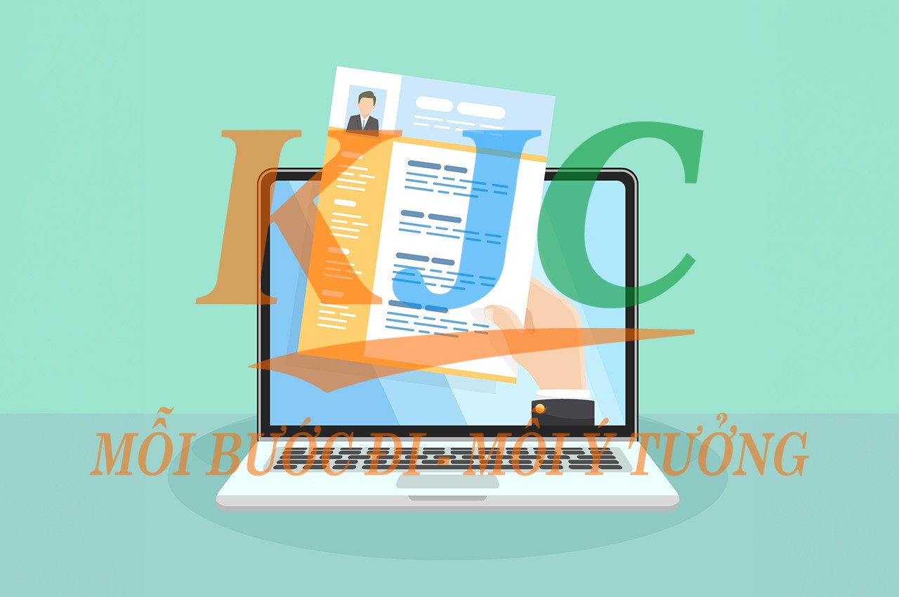 Bước 2: Nộp CV cho HR để thực hiện việc tuyển dụng KJC
